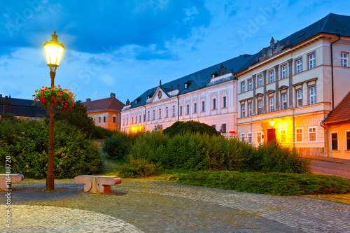 Architecture of the old town of Nitra. photo