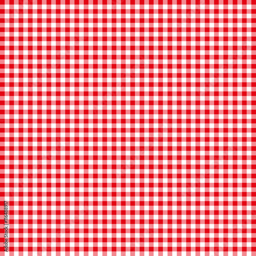 Red tablecloths patterns on the background