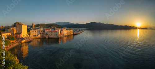 Korsika - Saint Florent - Panorama view photo