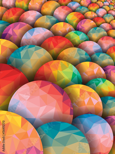Colorful abstract background.Vector illustration in vibrant colors.