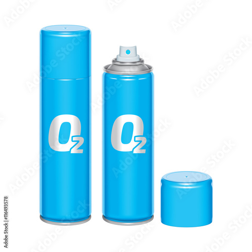 oxygen spray can