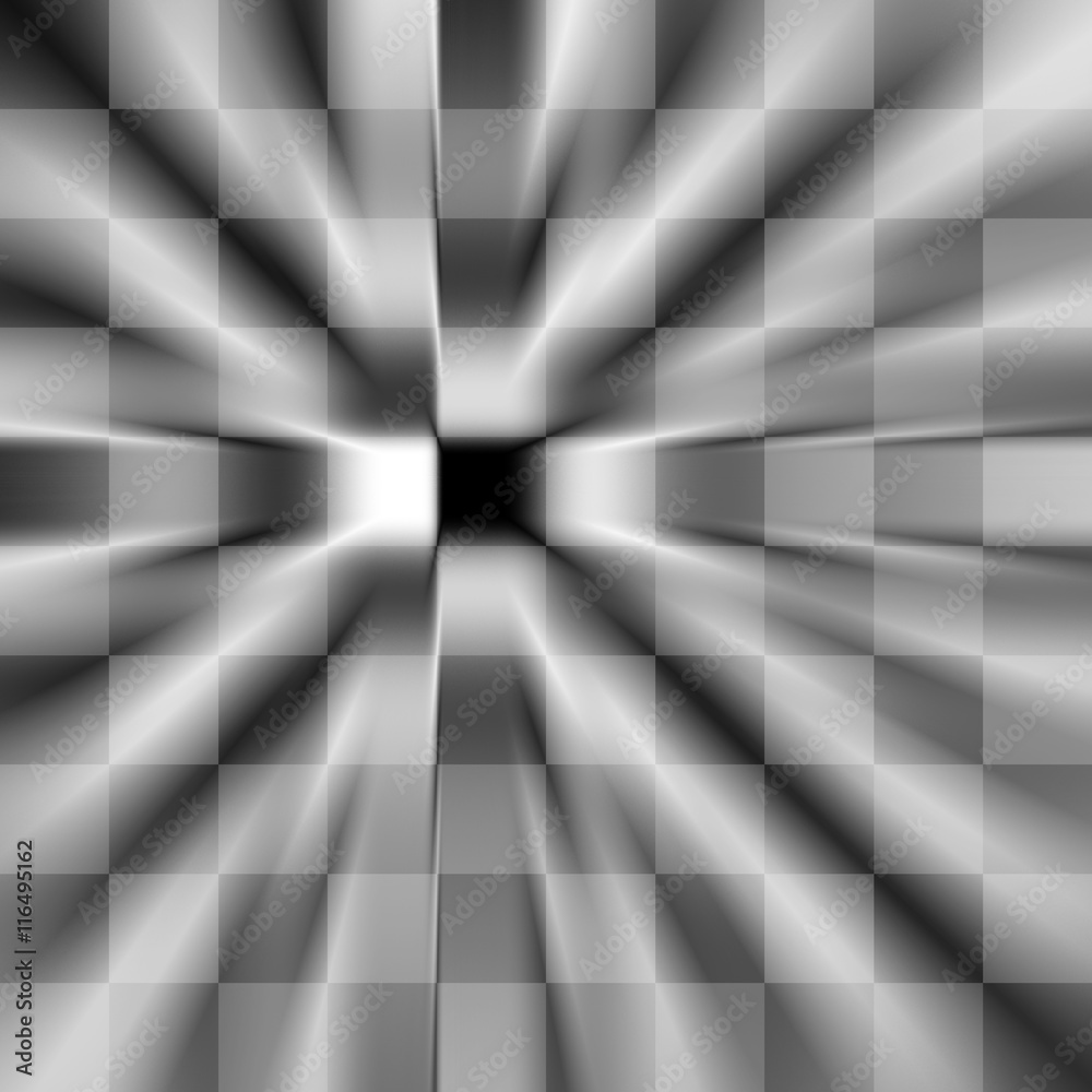 Checkered background in gray tones