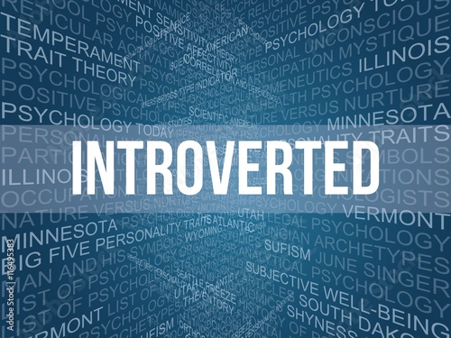 Принти на полотні introverted