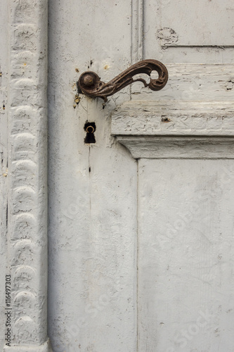 Wallpaper Mural Closeup rusty doorknob Torontodigital.ca