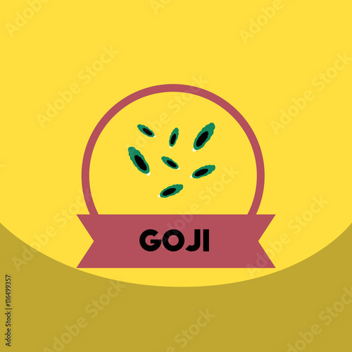 flat vector icon design collection Kitchenware seasoning goji