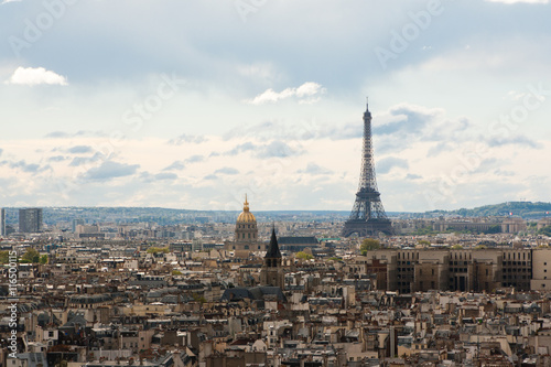 Fototapeta Naklejka Na Ścianę i Meble -  Gargoyle on Notre Dame Cathedral, Paris, France