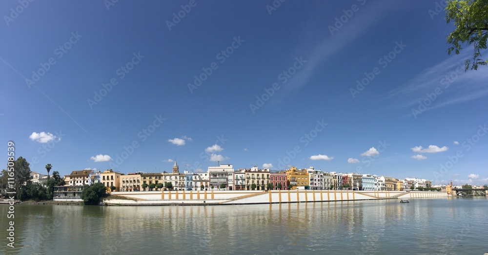 Canal de Alfonso XIII panorama Canal de Alfonso XIII panorama