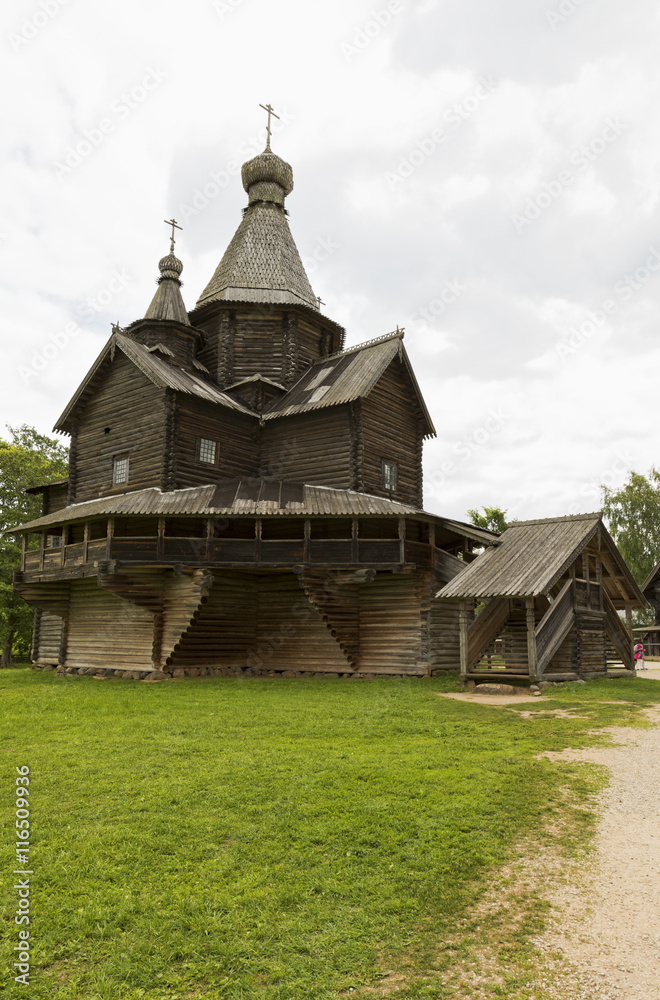 Russian wooden architecture. Russian wooden architecture.
