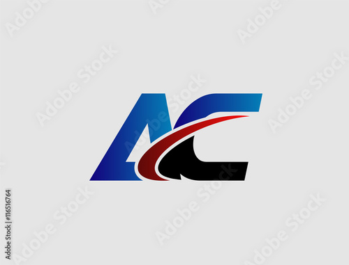 Free Download AC company group linked letter logo
 - GFXLoad