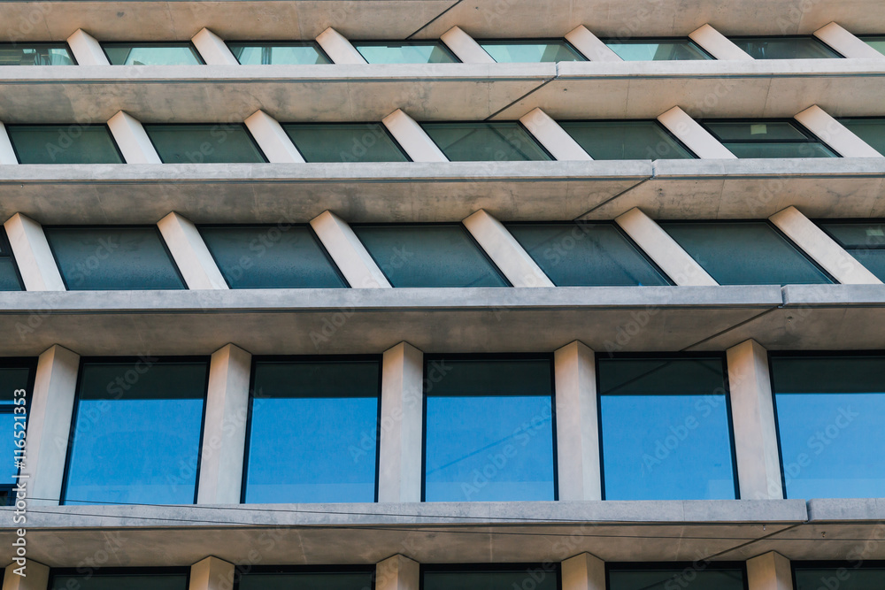 Architectural detail of a modern building Architectural detail of a modern building