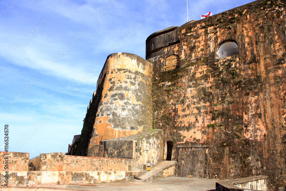 Castillo de San Cristobal. San Juan, Puerto Rico