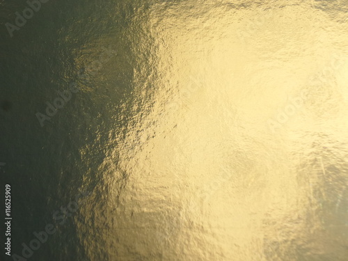 Gold Concrete Wall ,Shiny Golden Background Texture © Budairomi