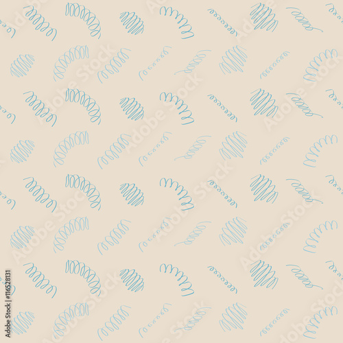 Seamless pattern with Springs for your design
