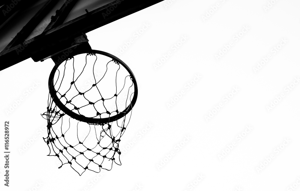 Fototapeta premium Old basketball hoop