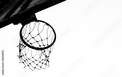 Old basketball hoop © Beach boy 2024