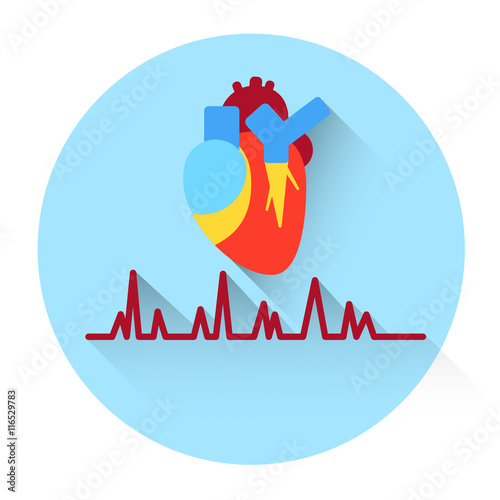 Heart Pulse Medicine Icon
