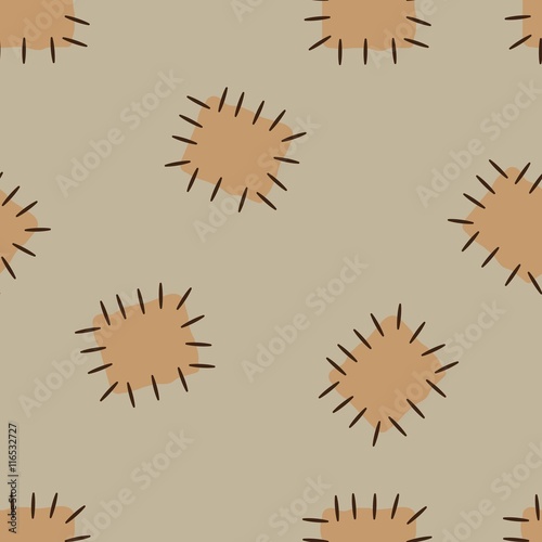 vector seamless pattern with square spots