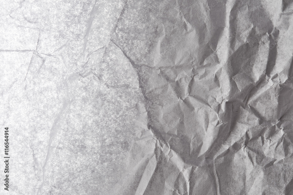Naklejka premium Crumpled paper background