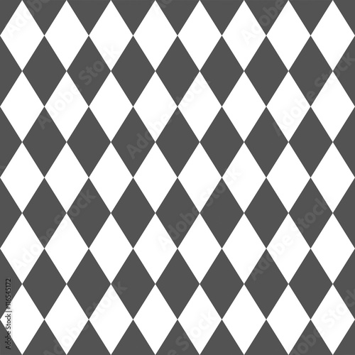 Seamless Harlequin Argyle Check pattern