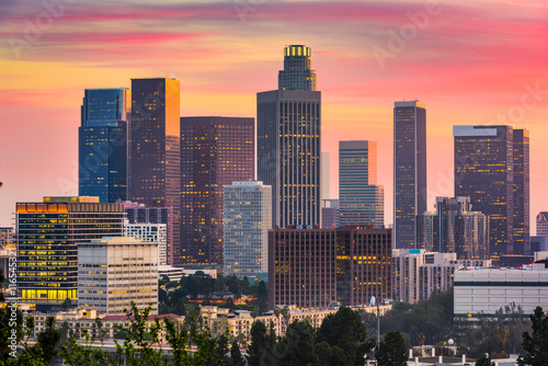 Los Angeles  California Skyline