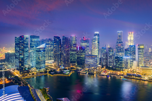 Singapore Skyline © SeanPavonePhoto