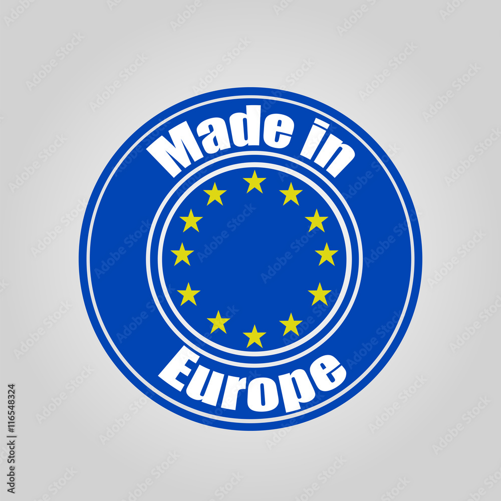 emblem made in Europe