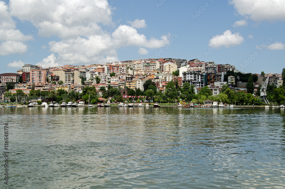 Homes overlooking the Golden Horn, Istanbul