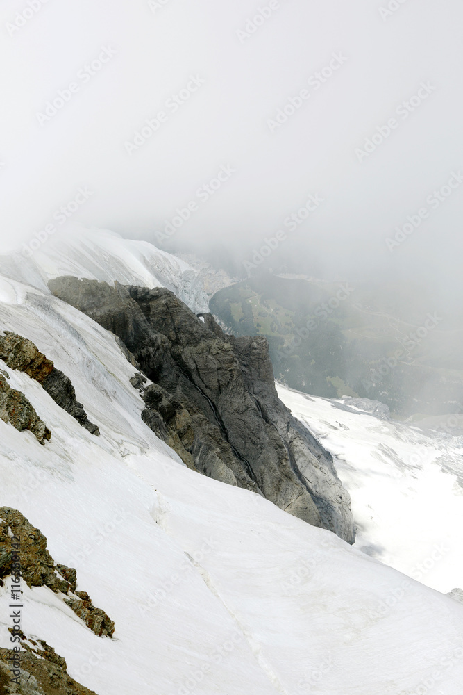  Monch alps mountain in Jungfrau region 