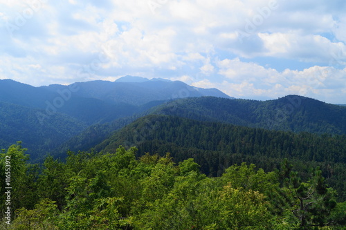 View of Mount Tampa, Brasov, Romania 