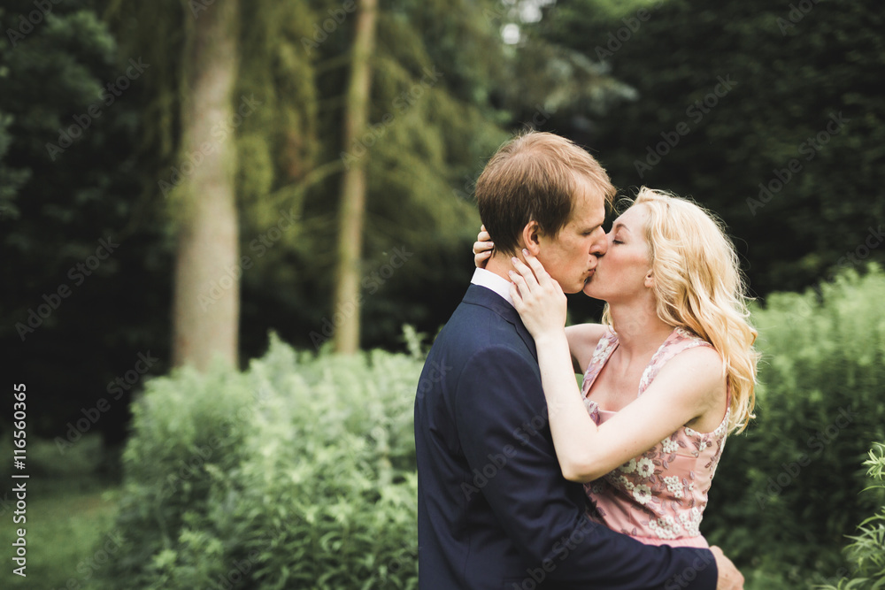 young couple in love having fun and enjoying the beautiful nature young couple in love having fun and enjoying the beautiful nature