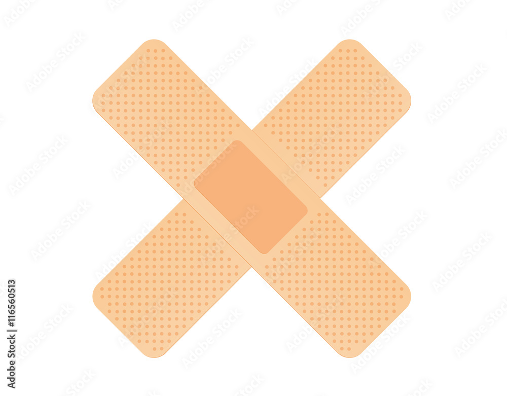 Cross of two patches Cross of two patches