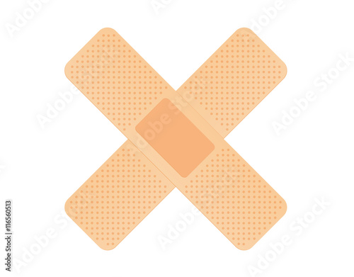 Cross of two patches