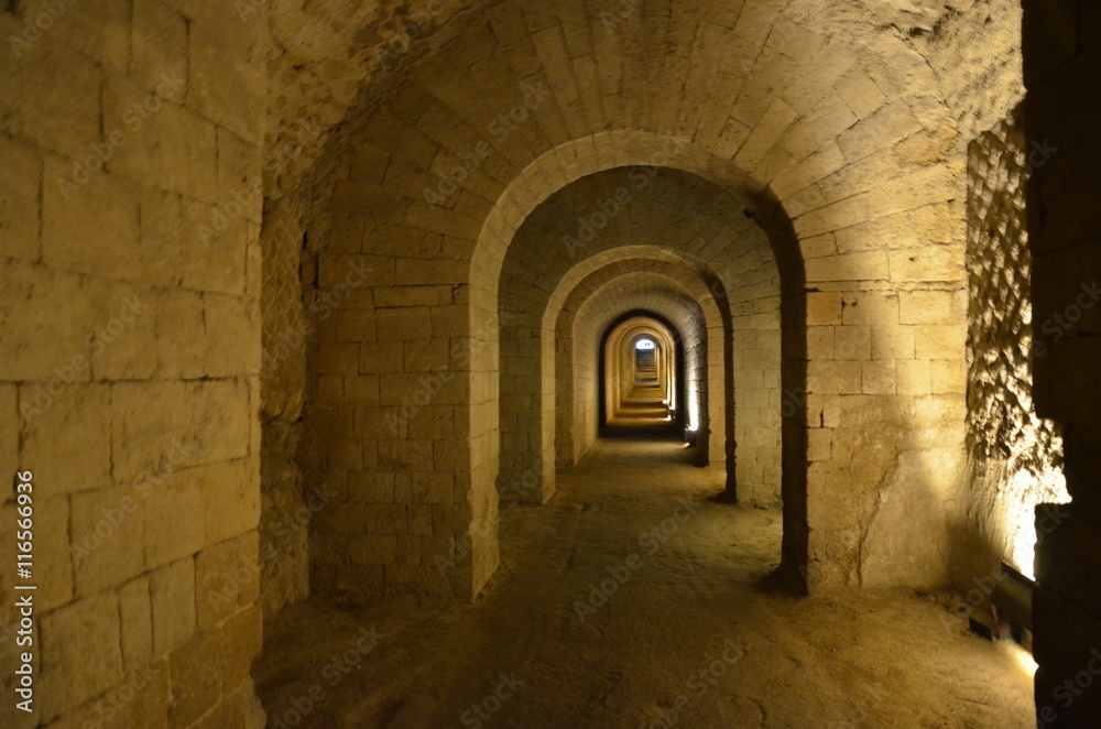 Fototapeta premium Napoli Grotte di Seiano