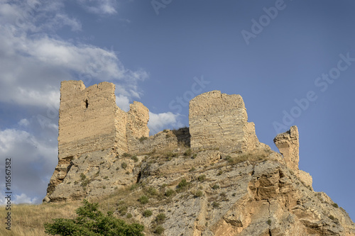 Castillo de Maluenda en la provincia de Zaragoza, España