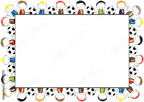 Colored frame for children