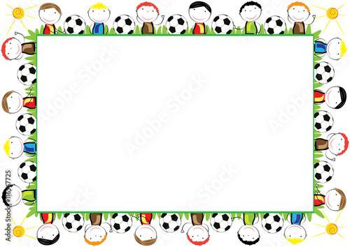 Colored frame for children