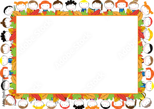 Colored frame for children