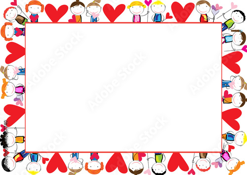 Colored frame for children