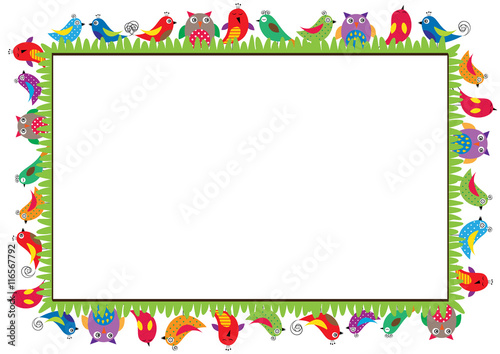 Colored frame for children