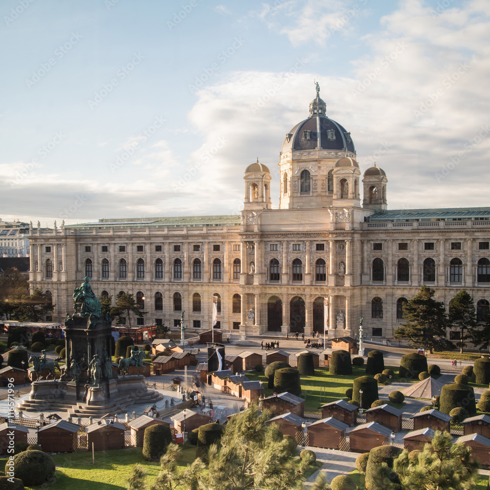 Natural History Museum in Maria-Theresien-Platz in Vienna
