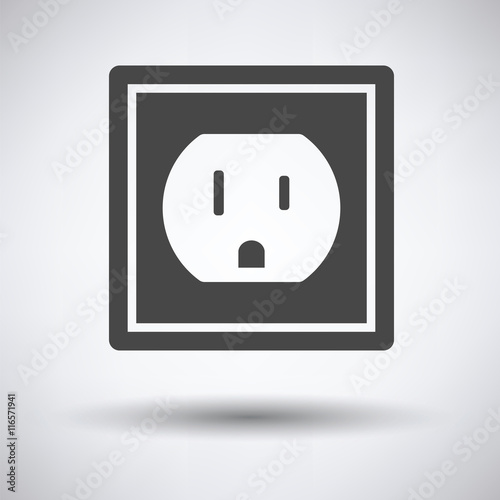 Electric outlet icon