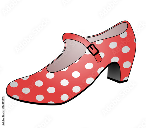 polka shoe