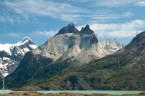 Torres del Paine national park at South America, Chile