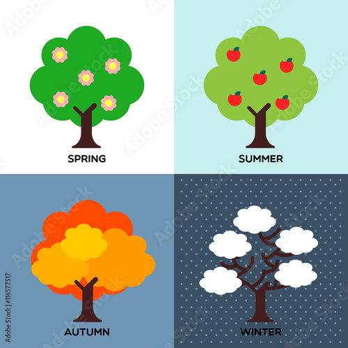 Spring Seasons Clipart