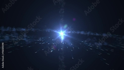 Big Bang Galactic Explosion 4k video