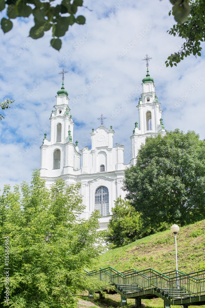 Saint Sophia Cathedral church. Polotsk city, Belarus Saint Sophia Cathedral church. Polotsk city, Belarus