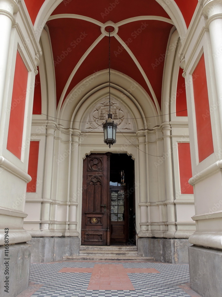 Entrance to the Church of the name of Mary
