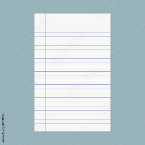 Notebook paper