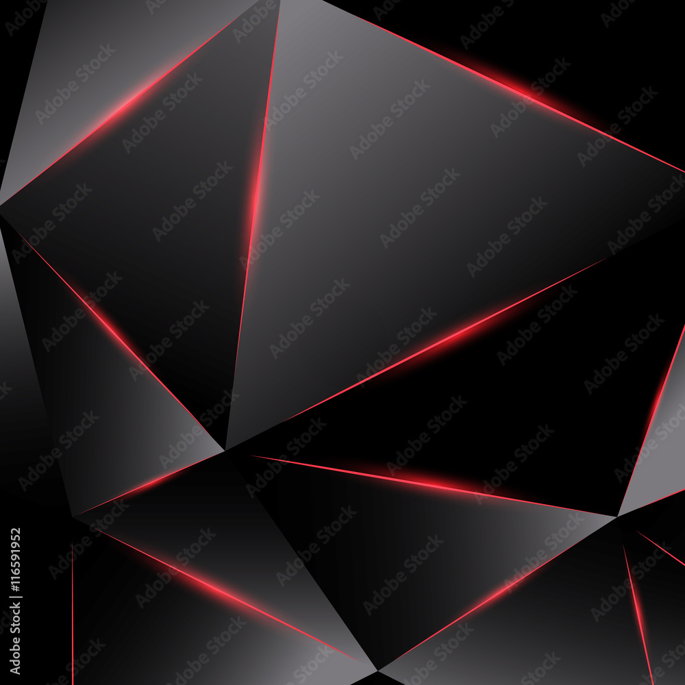 Abstract geometric vector polygon background Abstract geometric vector polygon background