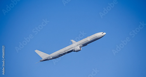 Boeing 777 Passenger Aircraft, demarked